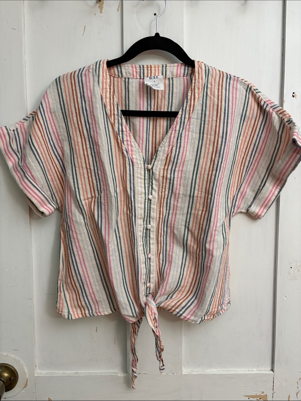 Gap cotton linen blouse